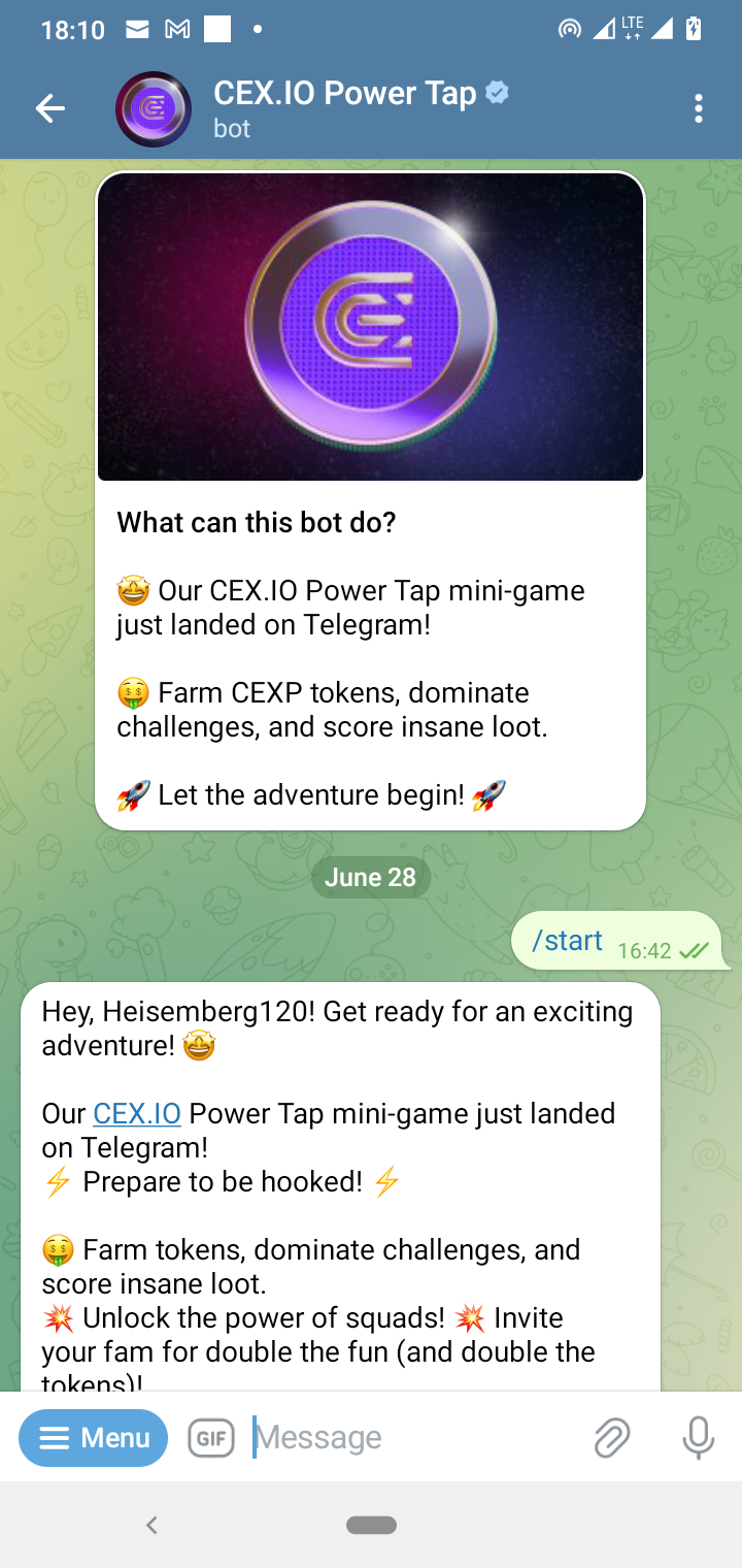 CEXP Token